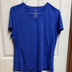 Danskin Women's Short Sleeve Blue Tee